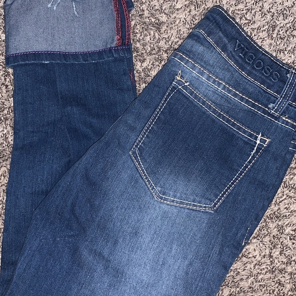 Girls Vigoss “the austin “ Red Embroidery size 10 - Picture 6 of 6